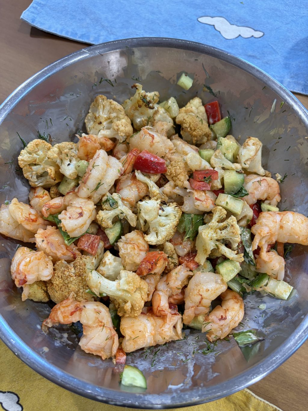 Cauliflower Tahini Salad